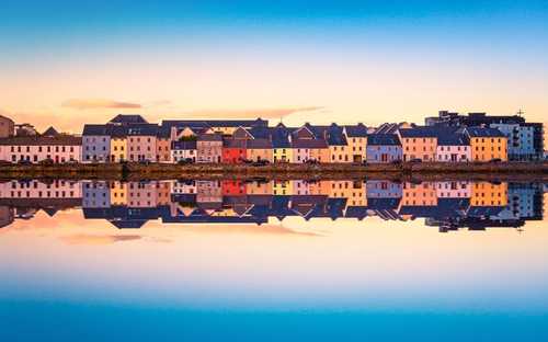 Autobús descapotable costero en Galway