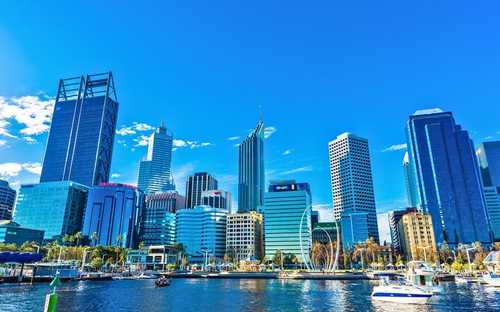 Autobús descapotable en Kings Park en Perth